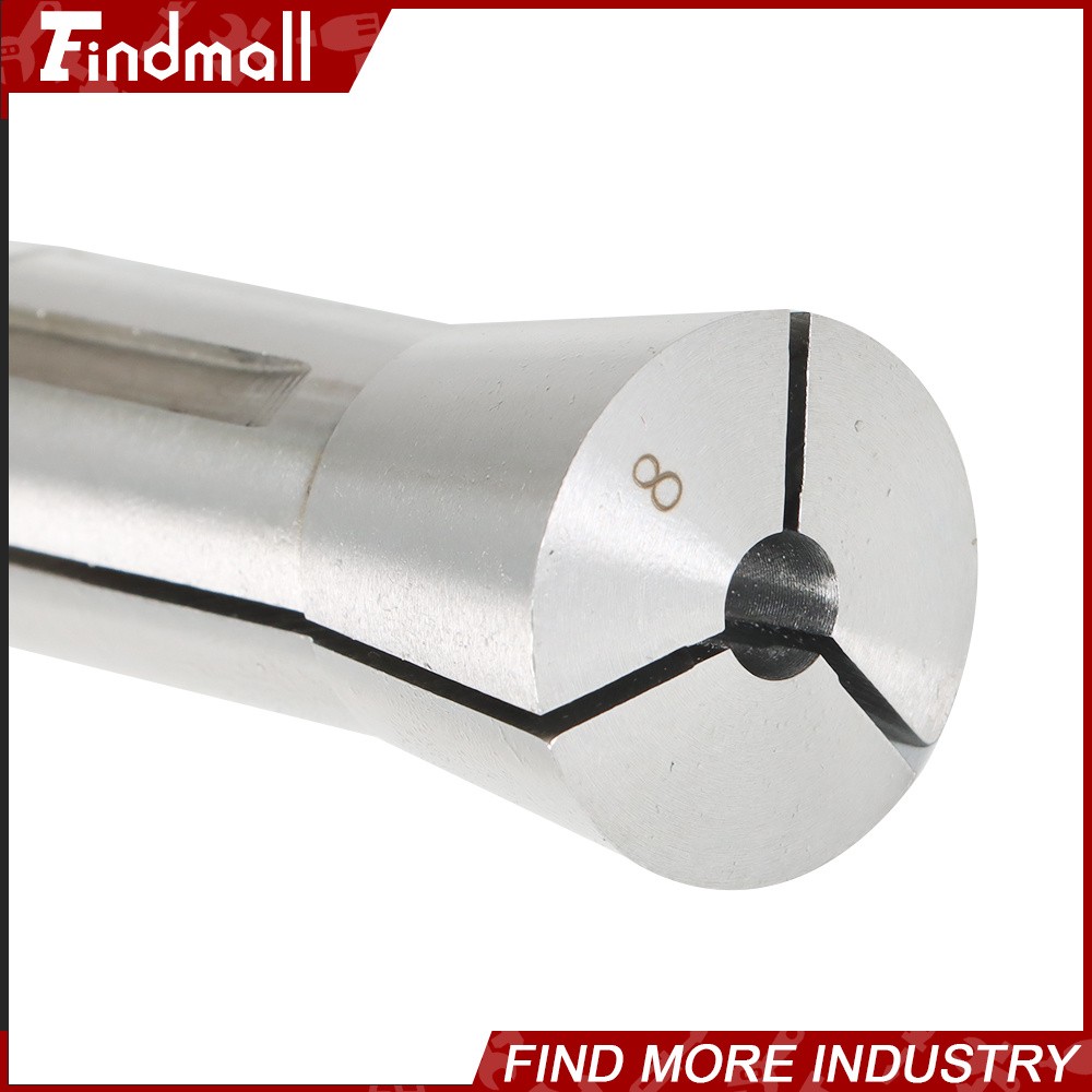 Findmall 10PCS R8 Round Spring Collet 3, 4, 5, 6, 8, 10, 12, 14, 18 and 20mm Set