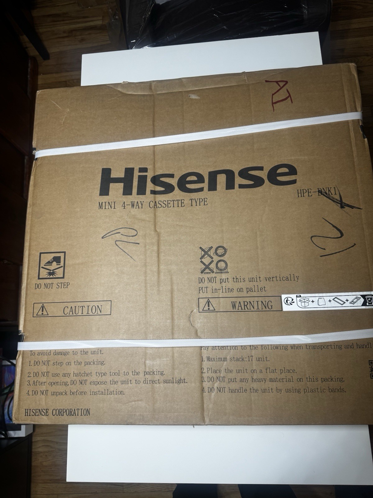 Hisense HPE-DNK1 Ceiling Cassette Air Outlet Return Decoration Panel Grill