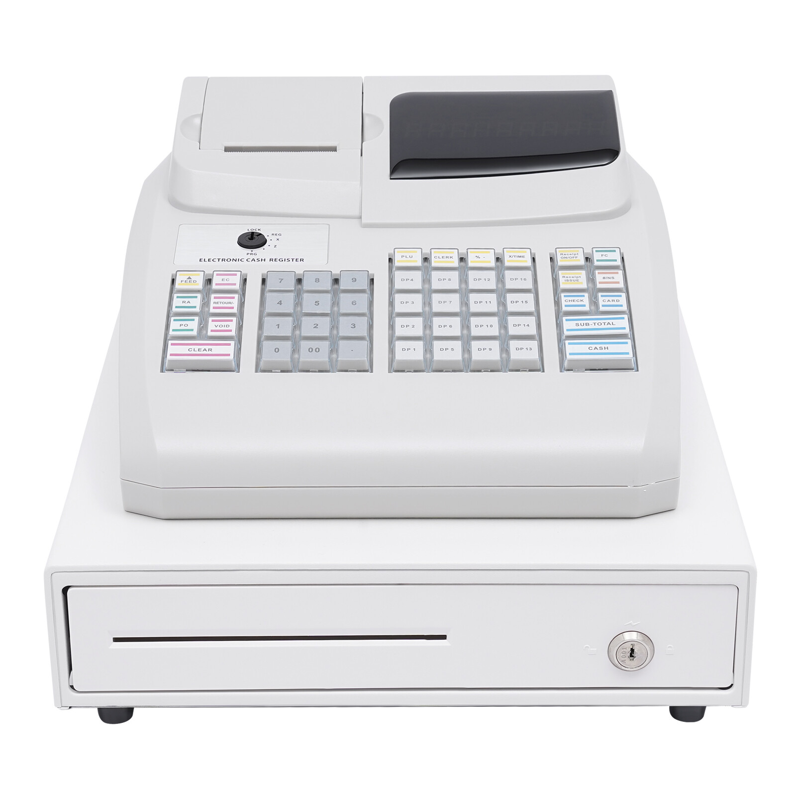 POS Cash Register Electronic Drawer Box LED Display For Restaurant Bills Coins
