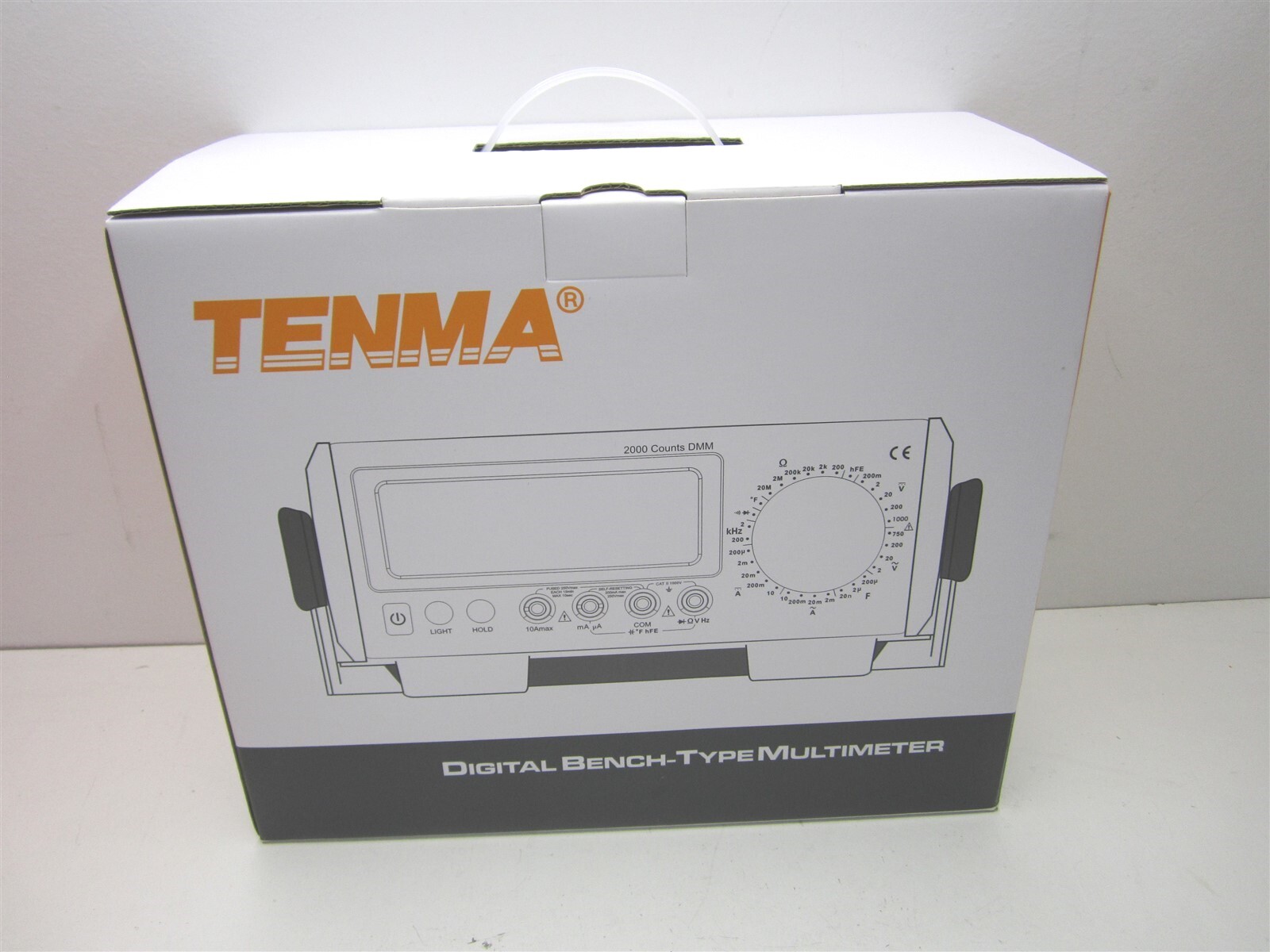 Tenma (72-1055) Auto, Manual Range 1 kV 10 A 3.5 Digit Bench Digital Multimeter
