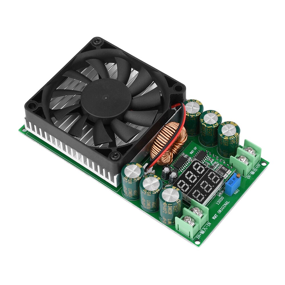 600W 30A DC-DC Step Down Module CV CC Adjustable Buck Converter 84-120V NEW