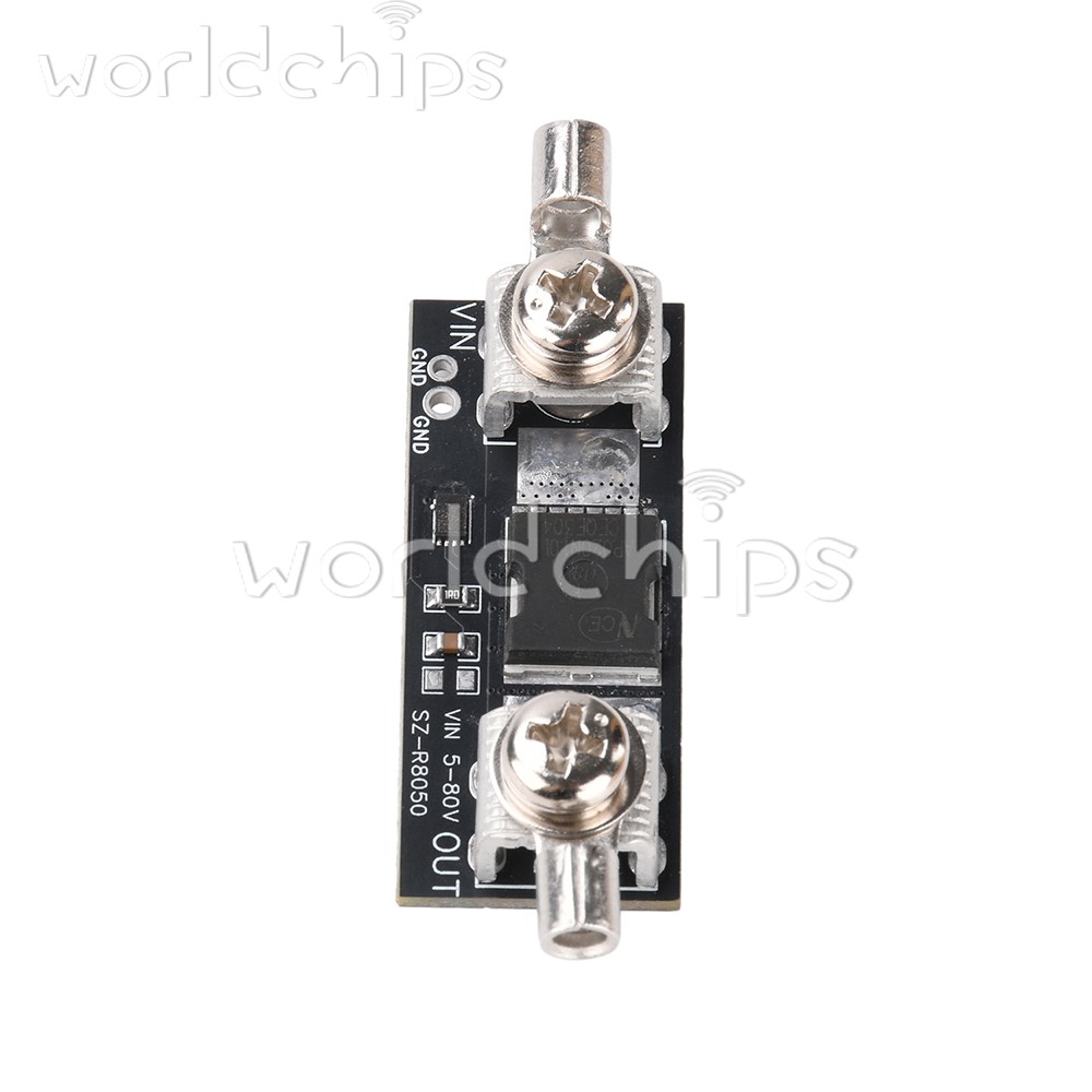 80V 50A Ideal Diode Module, 2mΩ Low Voltage Drop MOSFET for Power Supply