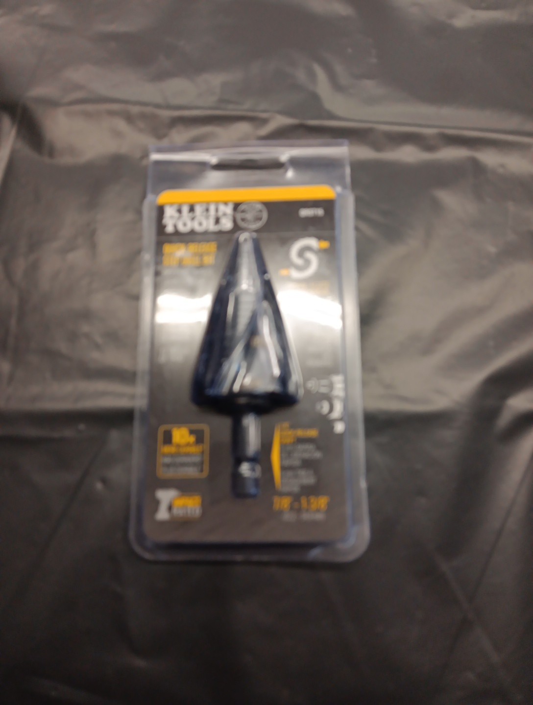 KLEIN TOOLS QUICK RELEASE STEP DRILL BIT QRST11 ⭐️