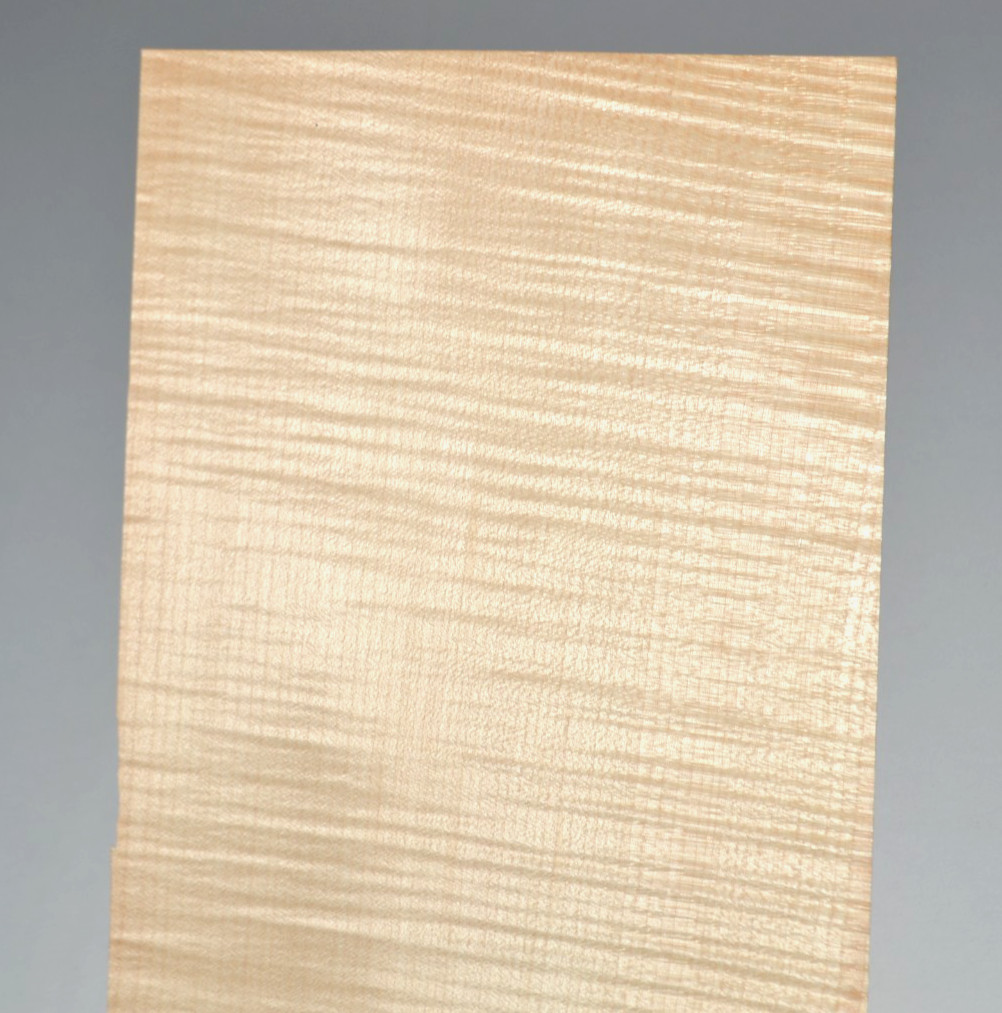 Curly Maple Wood Veneer Sheet 7.5 x 17 inches 1/42nd 4673-78