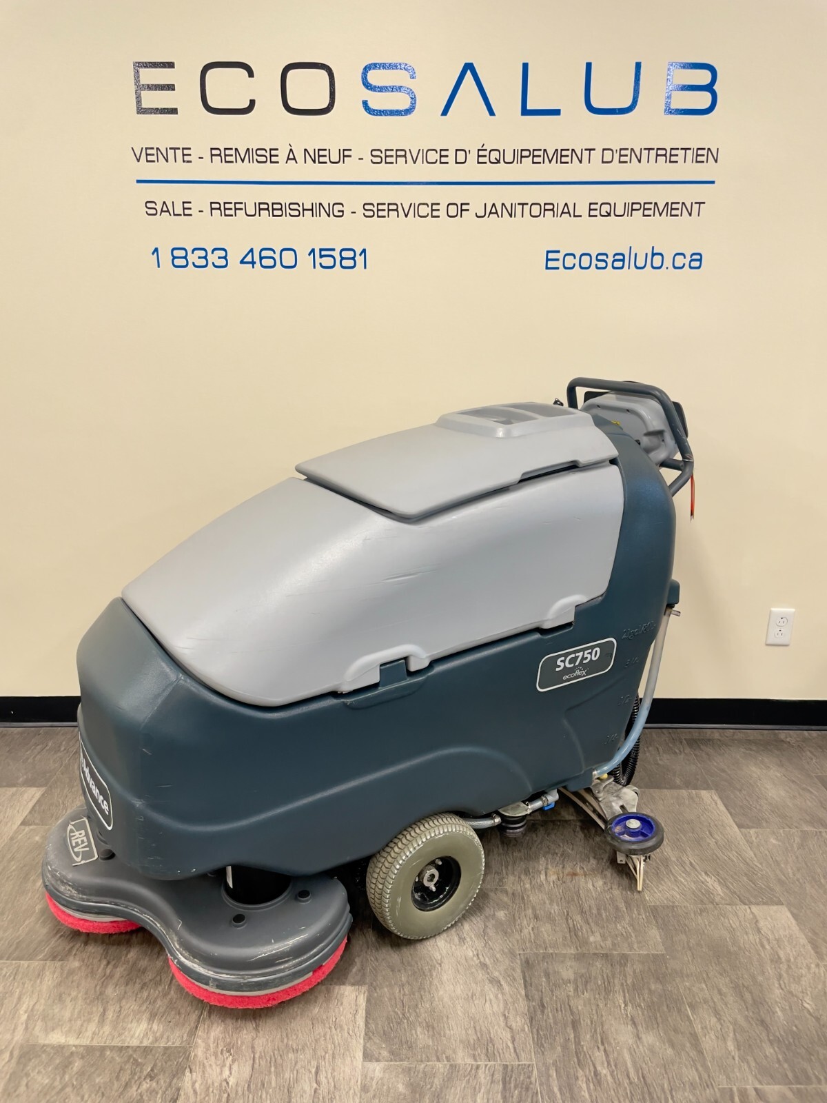 REFURBISHED ADVANCE SC750 Ecoflex WALK-BEHIND SCRUBBER 28»