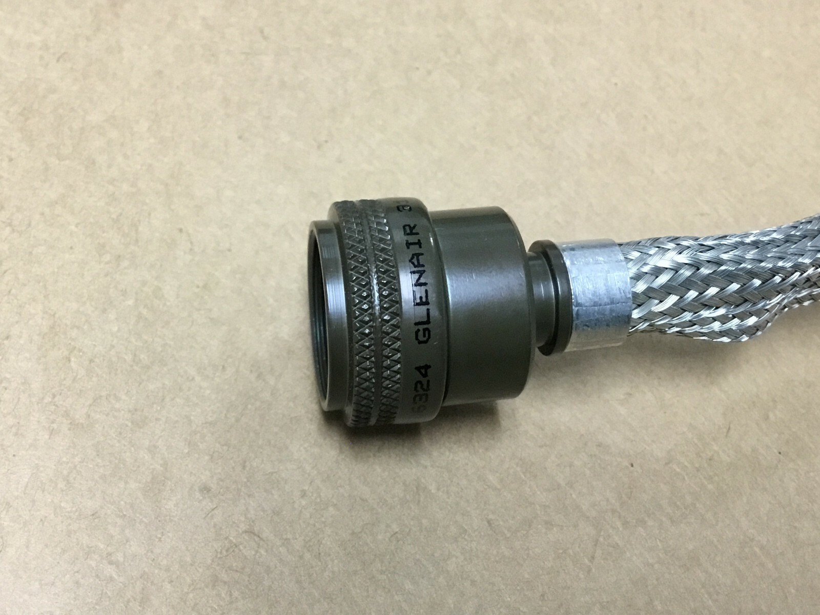 (1 PC) Glenair 319HS001NF1303-6 Straight Rotatable Coupling-Low Profile MFG CERT