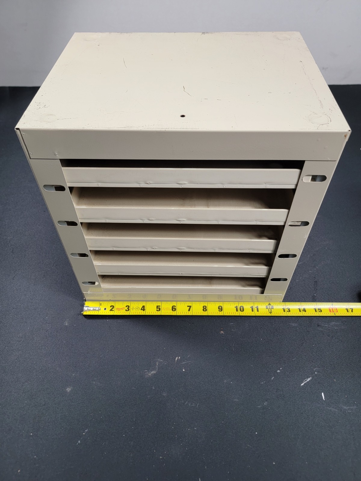 Hillman Hardware Storage Cabinet 5 Drawer Bins Steel Organizer Lego, Parts etc..