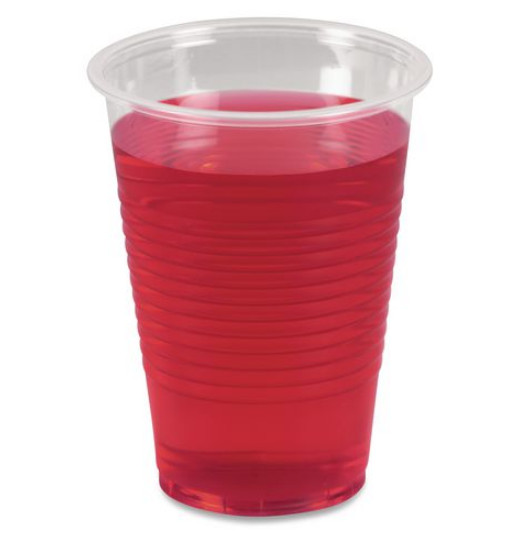 Boardwalk Translucent Plastic Cold Cups 9 oz General Use Pack 100 Count