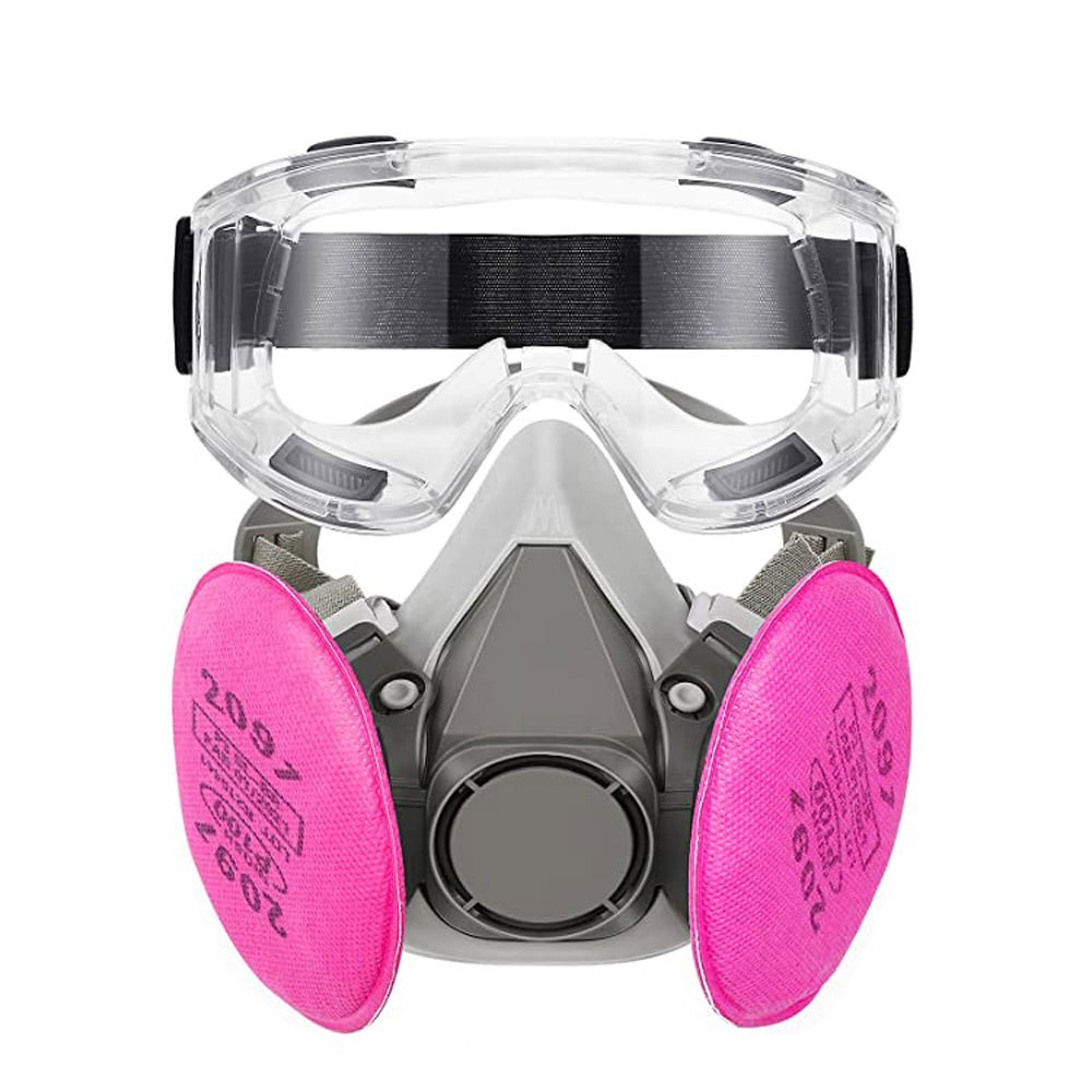 Half Face Respirator Mask P100 Particulate Welding Painting Dust Construction