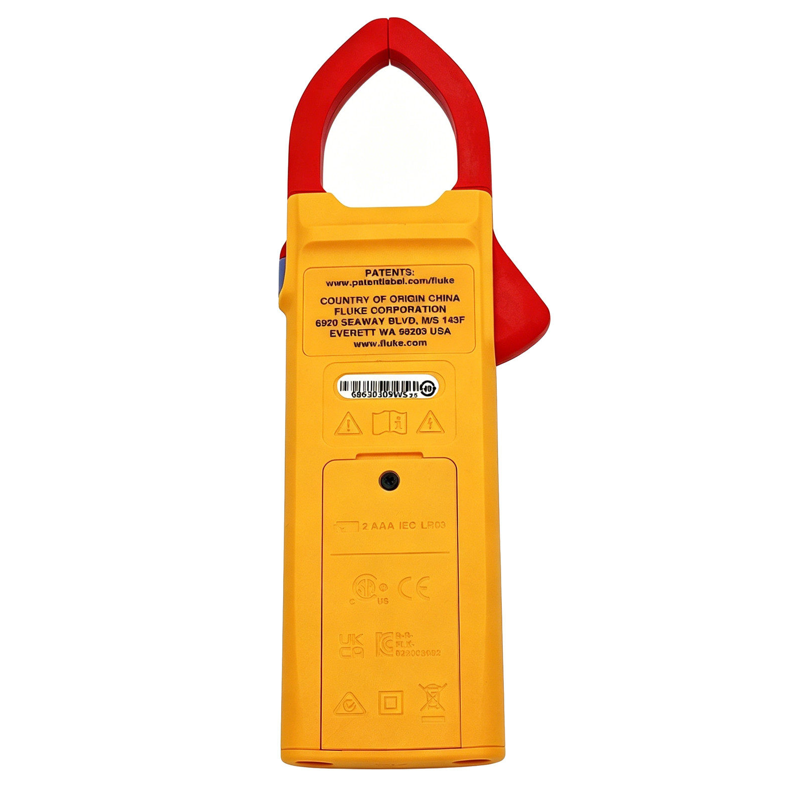 Fluke 301E AC/DC Clamp Meter 1000A AC/DC Voltage 600V Backlight Resistance Diode