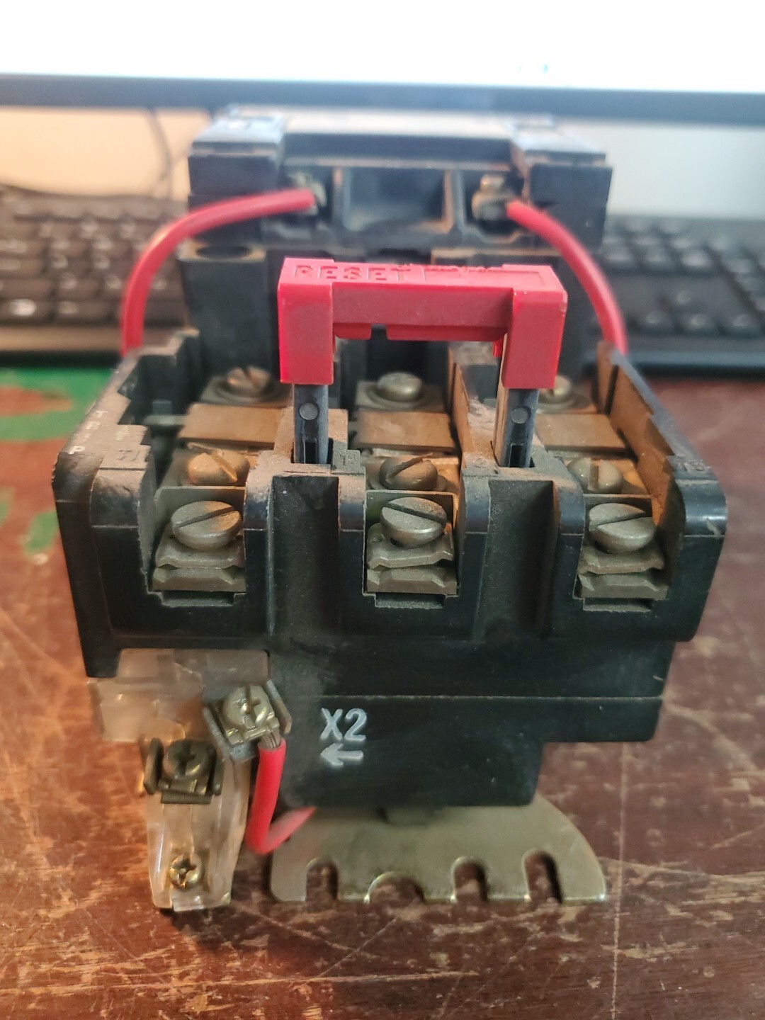 SQUARE D 8536 TYPE SCO 3 SERIES A STARTER NEMA SIZE 1 600V (CT2)