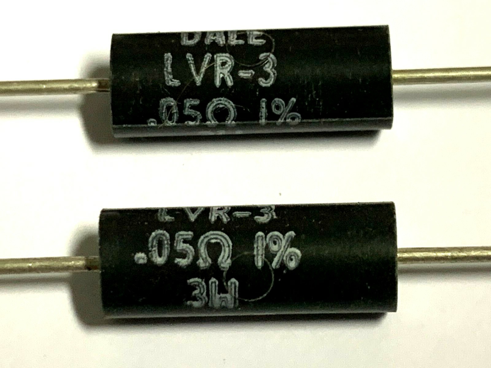 0.05ohm, 0.05R 50mΩ, 1%,125ppm, 3W, Wirewound Resistor Prezi, VR03R0500FE70, 4pcs