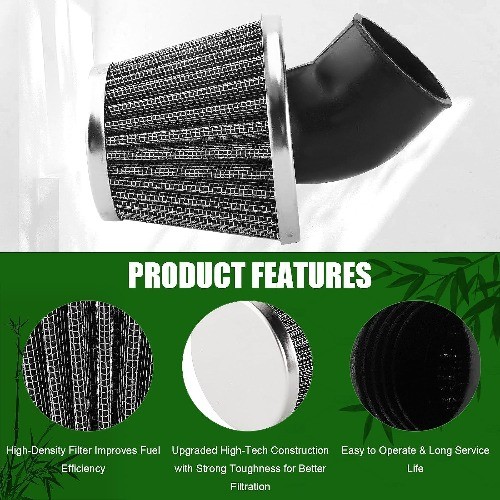 45 Degree Angled 48mm 49mm 50mm (1.89inch) Air Filter for 50cc Size: 48mm-50mm