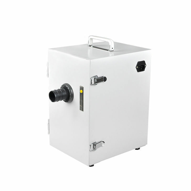 Dental Lab 110V 370W Single-Row Dust Collector Vacuum With Portable Suction Base