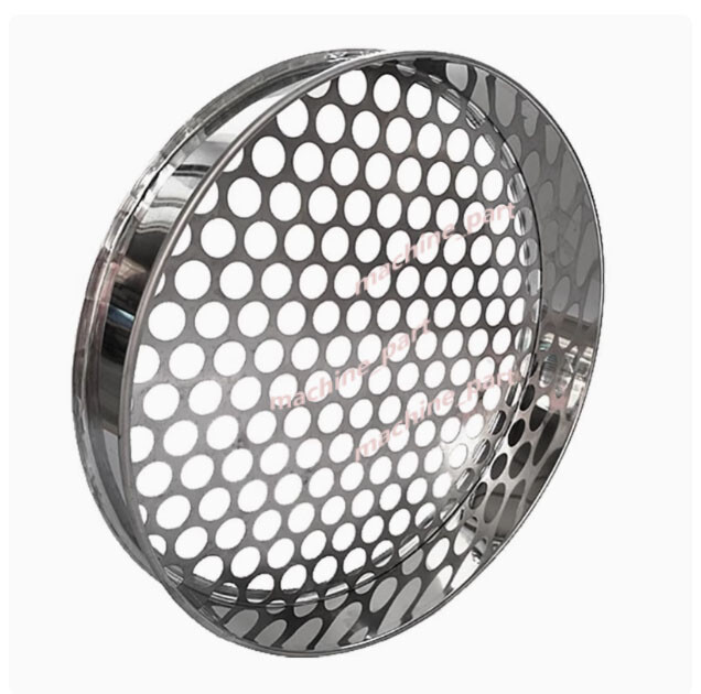 Φ 10cm/15cm/20cm/25cm/30cm 1-50mm Round Hole Mesh Aperture Standard Test Sieve