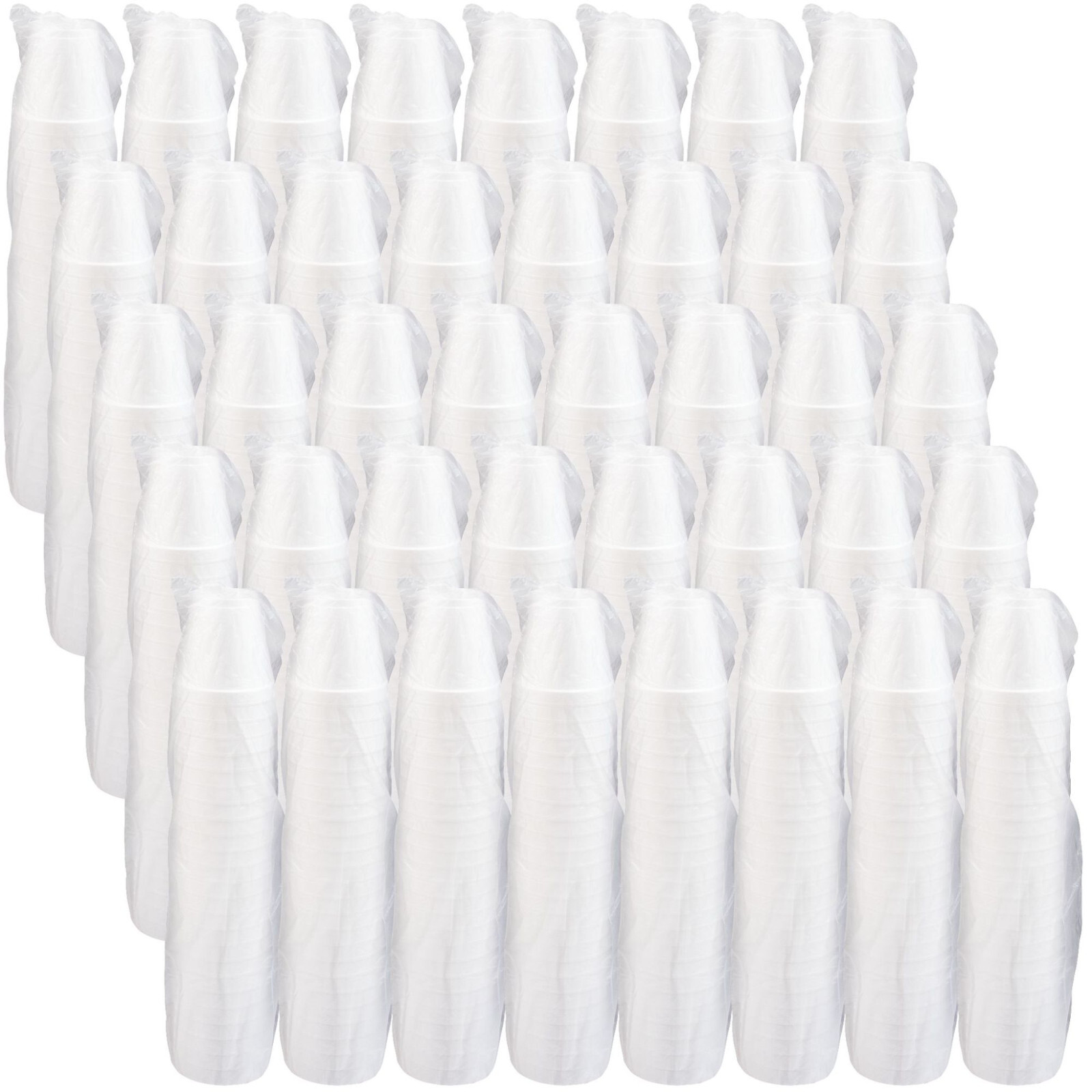 Dart 8J8 8 oz Insulated Foam Cups – 1,000 ct Case – Hot & Cold Drink Use