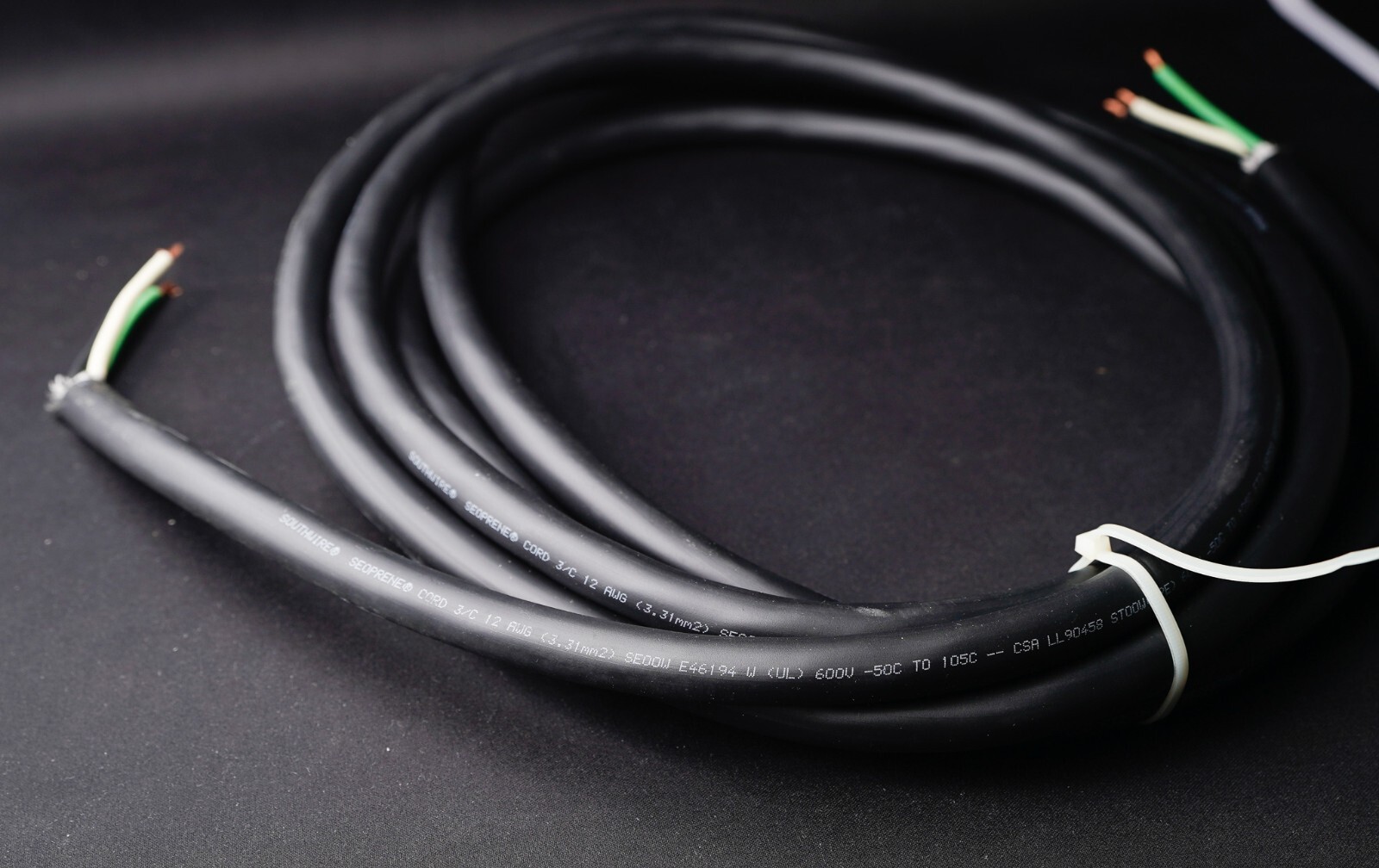 Southwire SEOOW 12/3 600v 15ft section 55039599