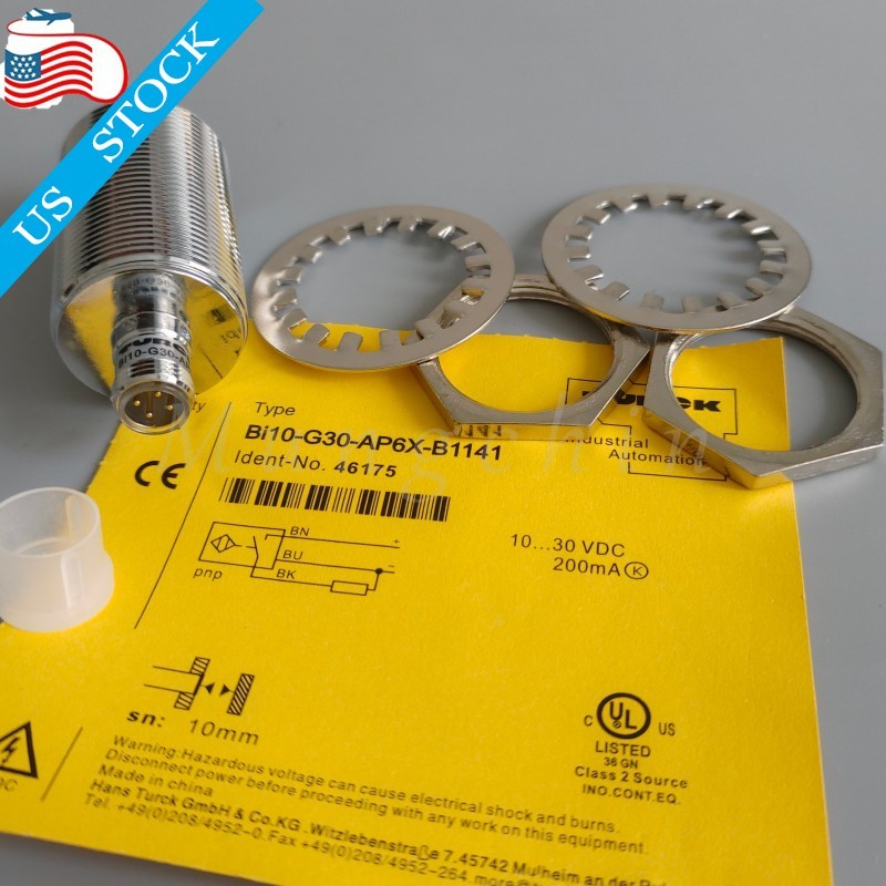 Proximity Sensor Switch BI10G30AP6XB1141 For Turck BI10-G30-AP6X-B1141 4Pins PNP