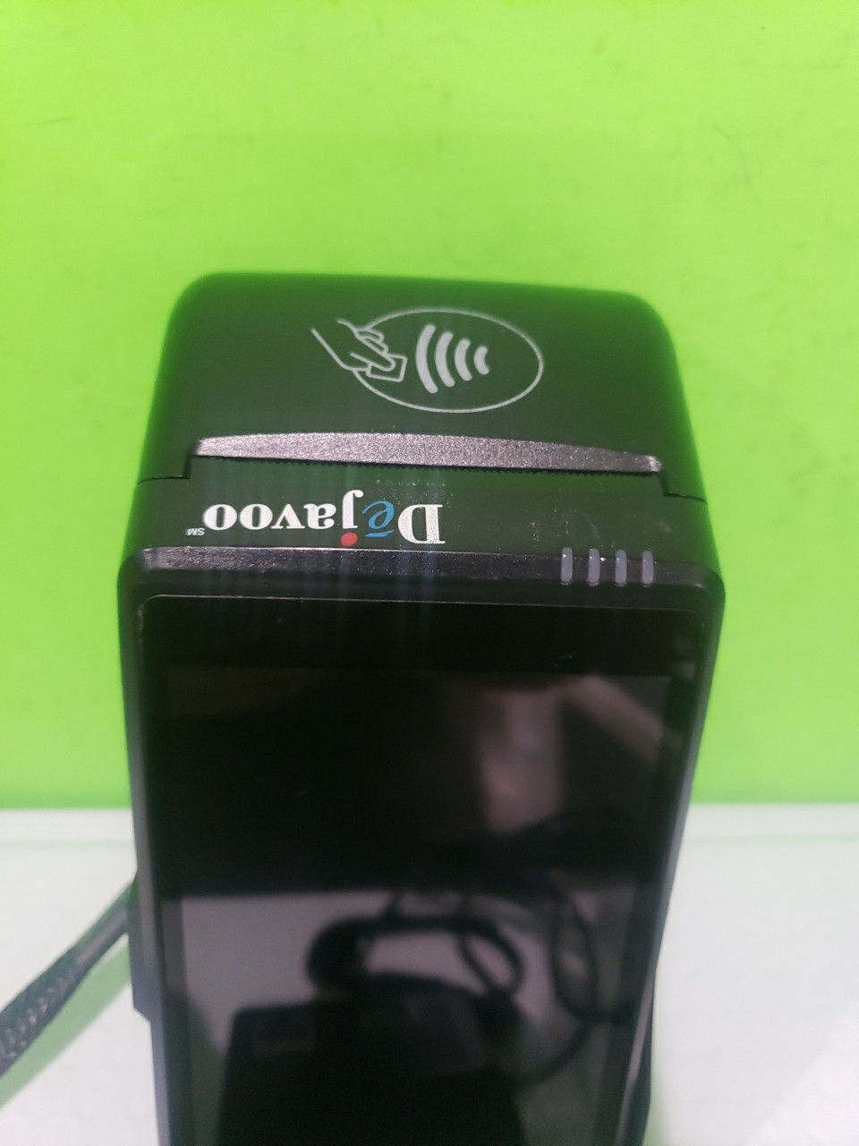 DEJAVOO WIZARPOS Q2 SMART POS 5.5″ TOUCHSCREEN TERMINAL BLACK GOOD CONDITION