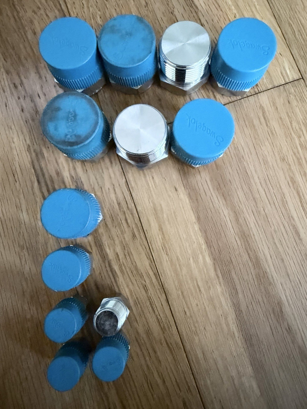 Swagelok Stainless Steel Lot Of 13