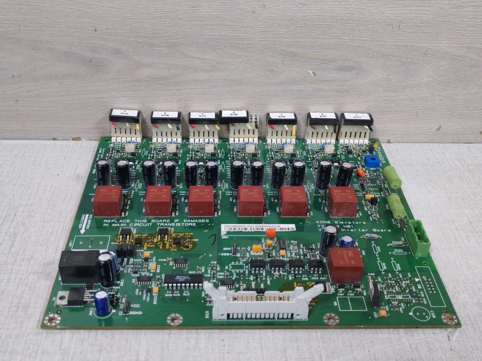 KONE 725803 H01 V3F25 Inverter Board KM725800G01