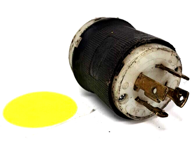 HUBBELL HBL2731 LOCKING PLUG 30A 480V AC MALE END