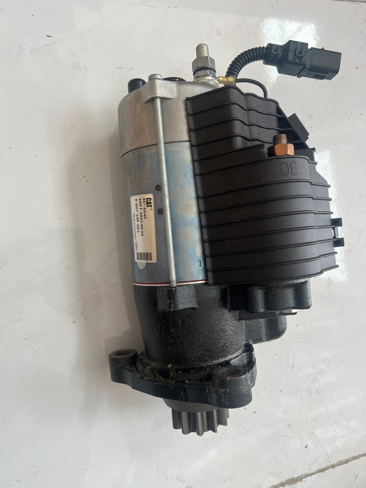 Original CAT 461-6549: 24V 7.8kW Starter 24-Volt 7.8-Kilowatt Single Starter