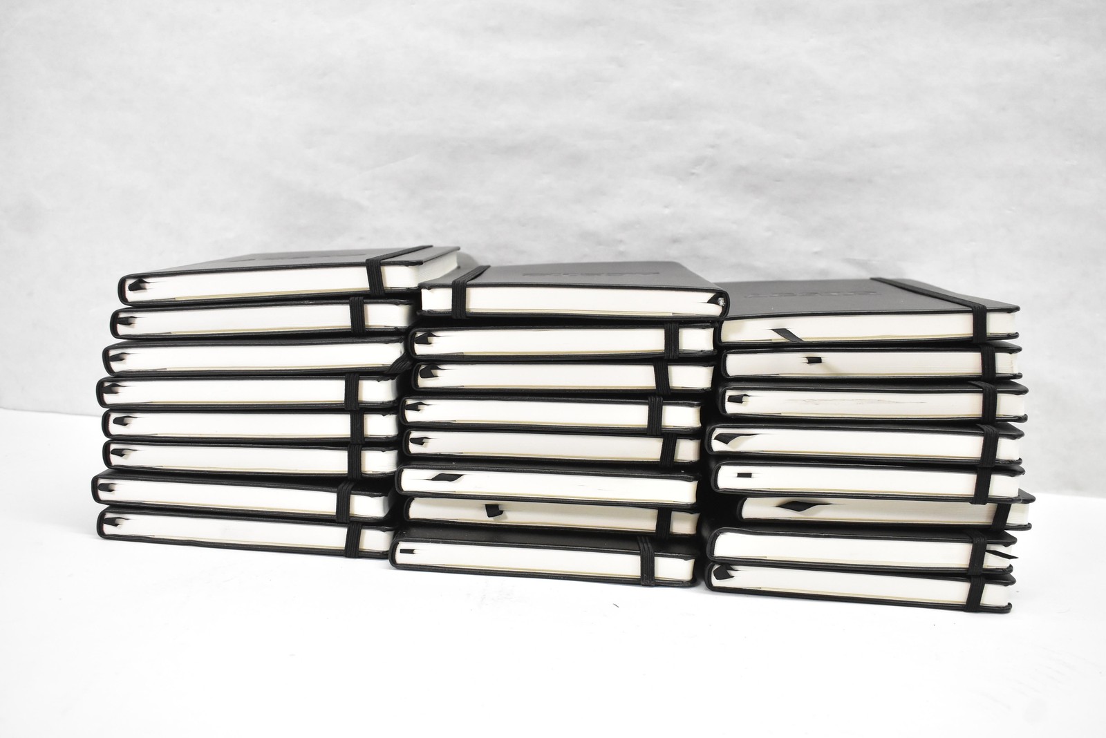 Lot Of 24 Spector & Co Branded Lined Notebooks Black Pocket Hardcover Journal