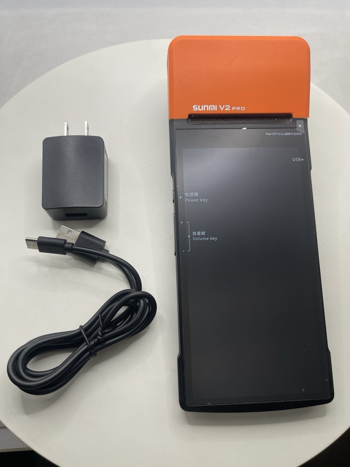 Sunmi V2 Pro POS Terminal 4G/BT/WIFI Thermal printer Android No contract USED