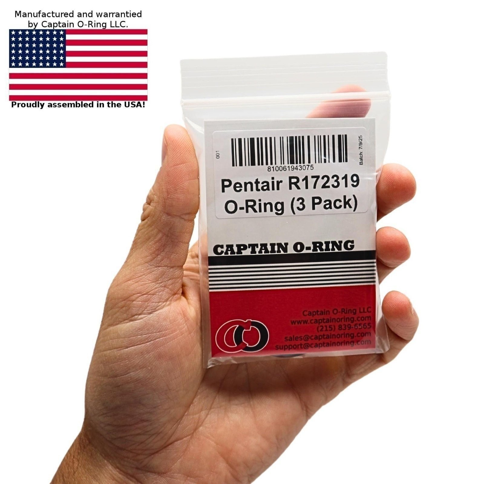 R172319 Bottom O-Rings for Pentair Rainbow 320/322 Feeder (3 Pack)