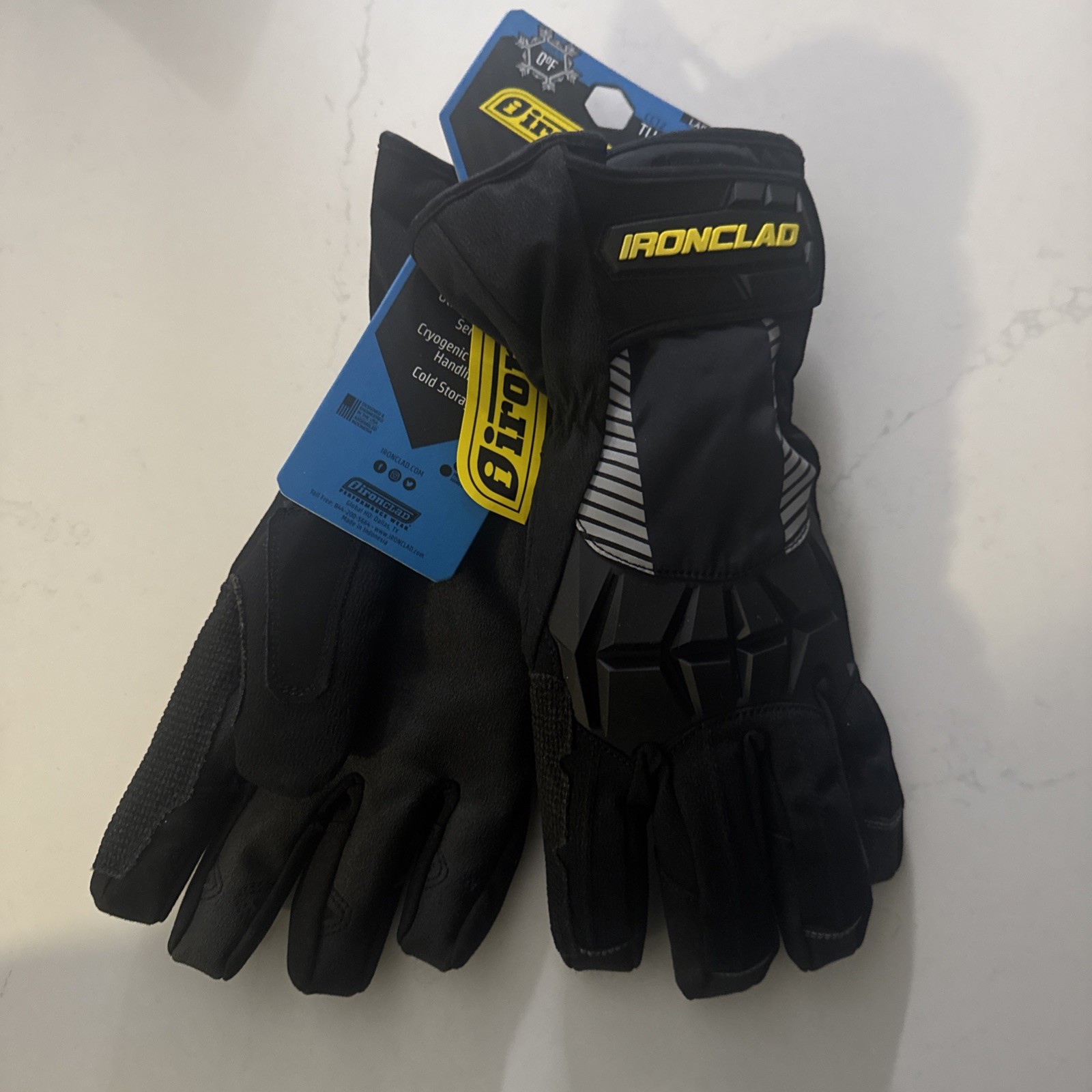Ironclad Performance Wear Cold Protection Impact-Resistant Gloves CCT2-04-L
