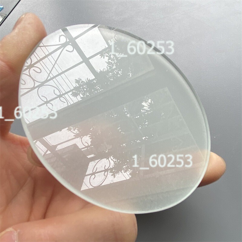 1PC 75mm/90mm/95mm/100m Stereo Microscope Specimen Stage Frosted Glass Plate