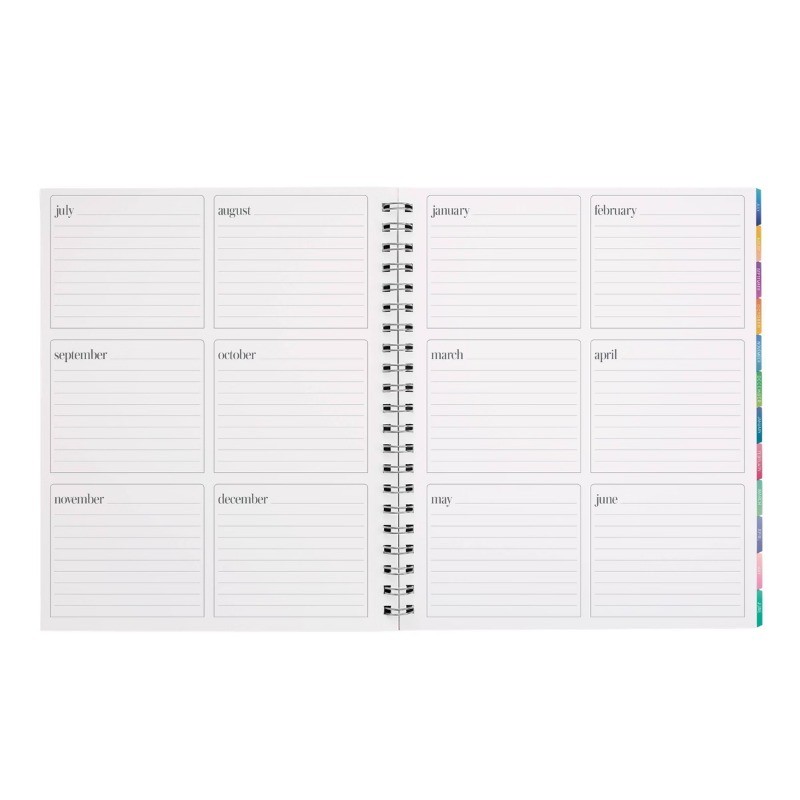Inspired by Erin Condren 9″x11″ 2026-2027 Teacher Planner Lapis Toile