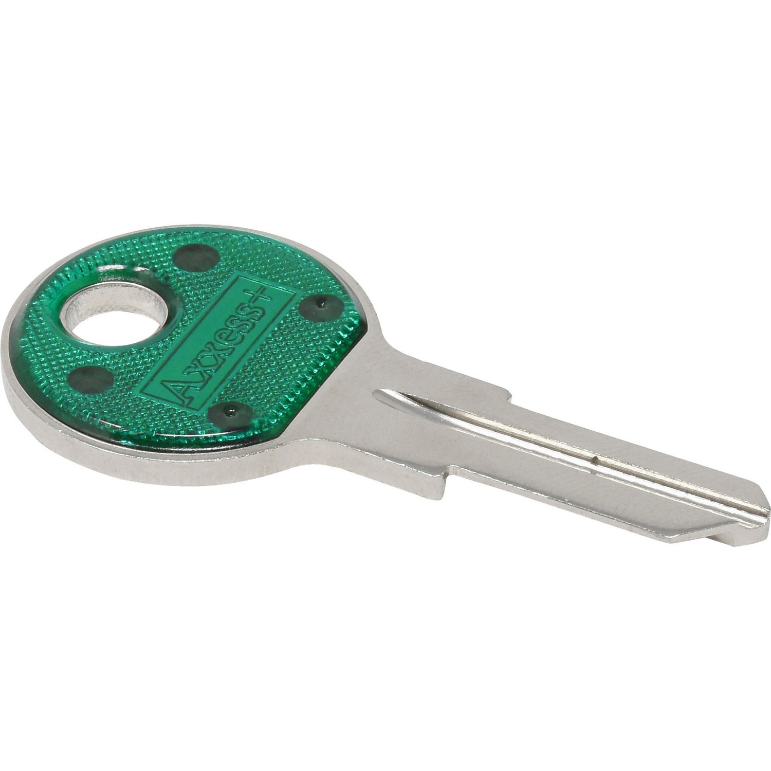 Hillman 88908 Blue/Silver #80 Traditional Single Sided Blank Key (Pack of 10) –