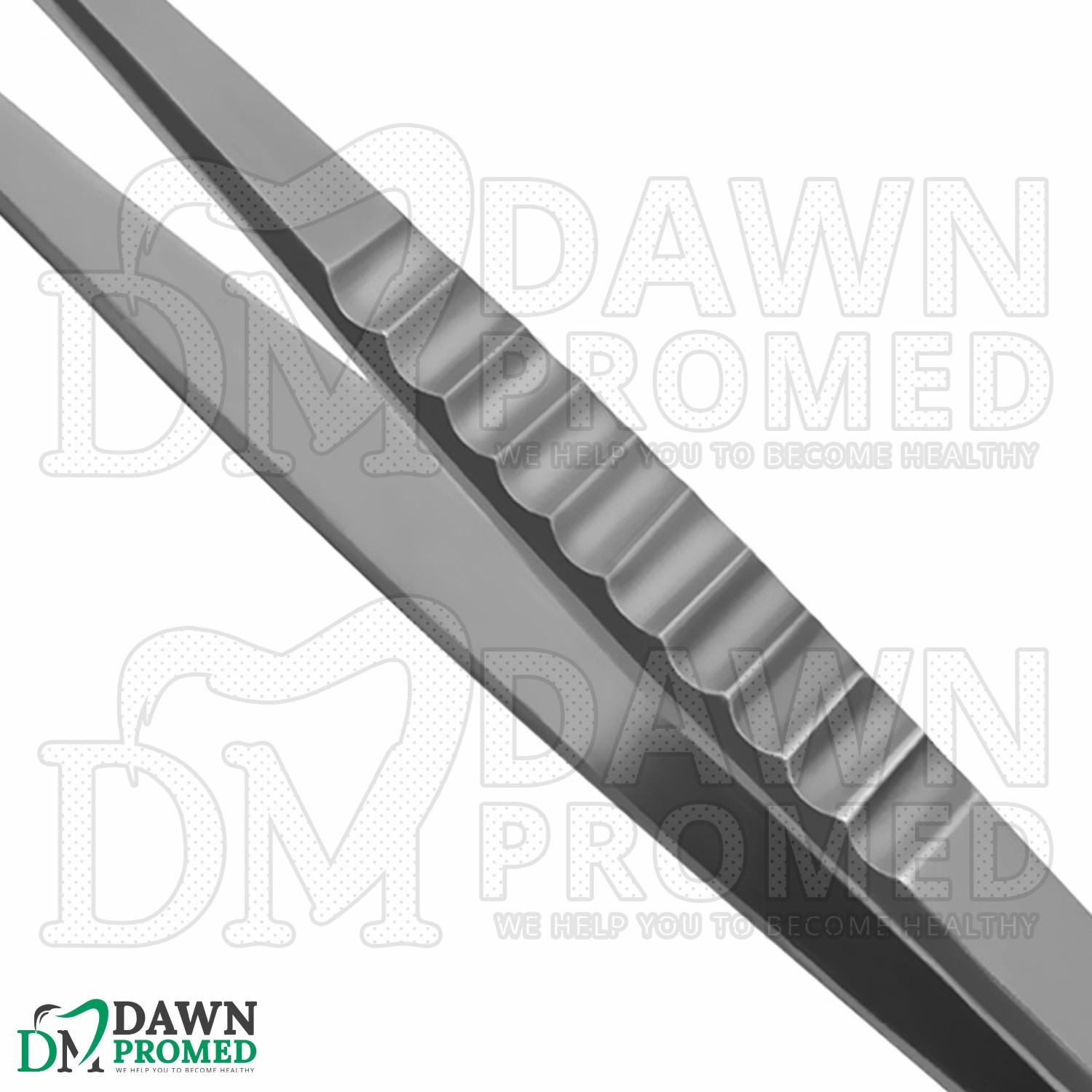 6 Pcs Debakey Artery Tissue Forceps 1×2 Teeth 6,7,8,9,10,12″ Gold Handle Set