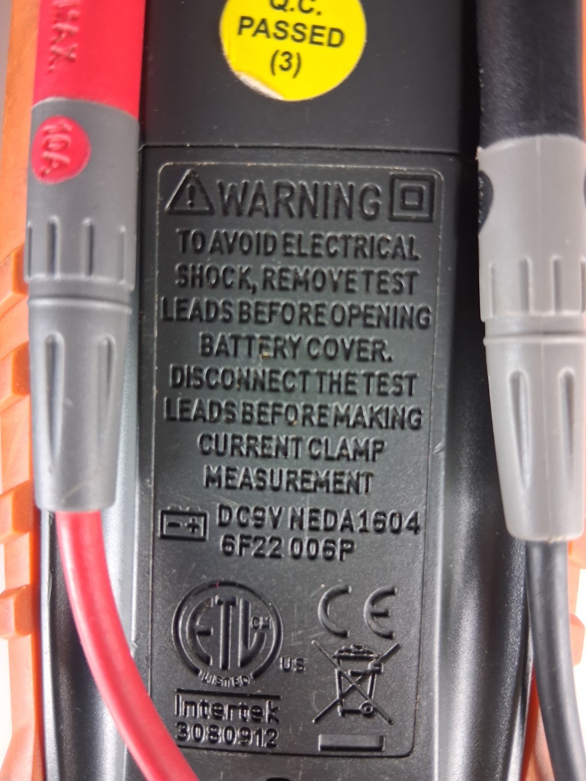 Ames AC /DC Digital Clamp Meter Cat lll 1000 v CM1000A Screen does light up