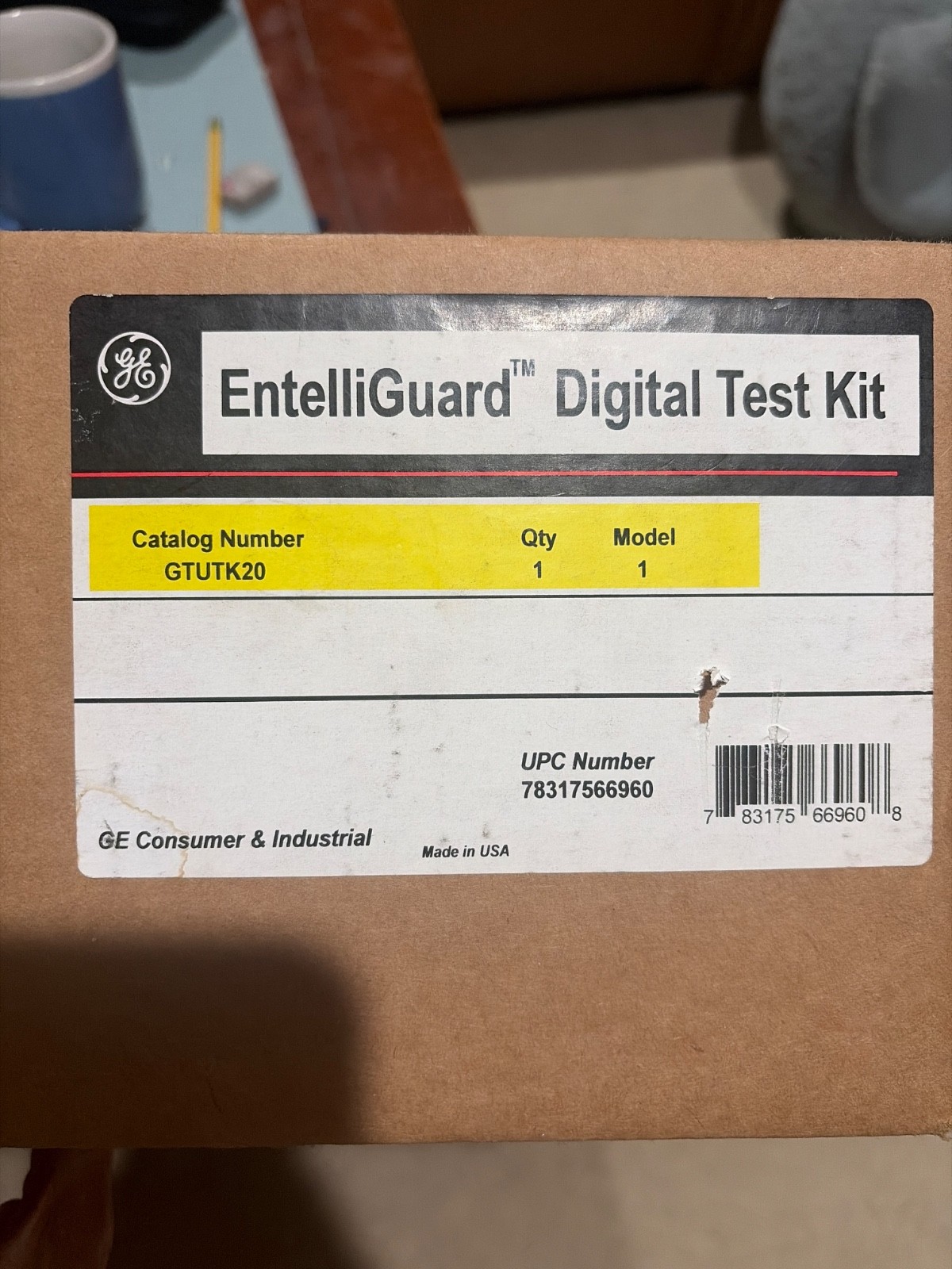 GE EntelliGuard Trip Unit Digital Test Kit GTUTK20/ New Without Box Electrical