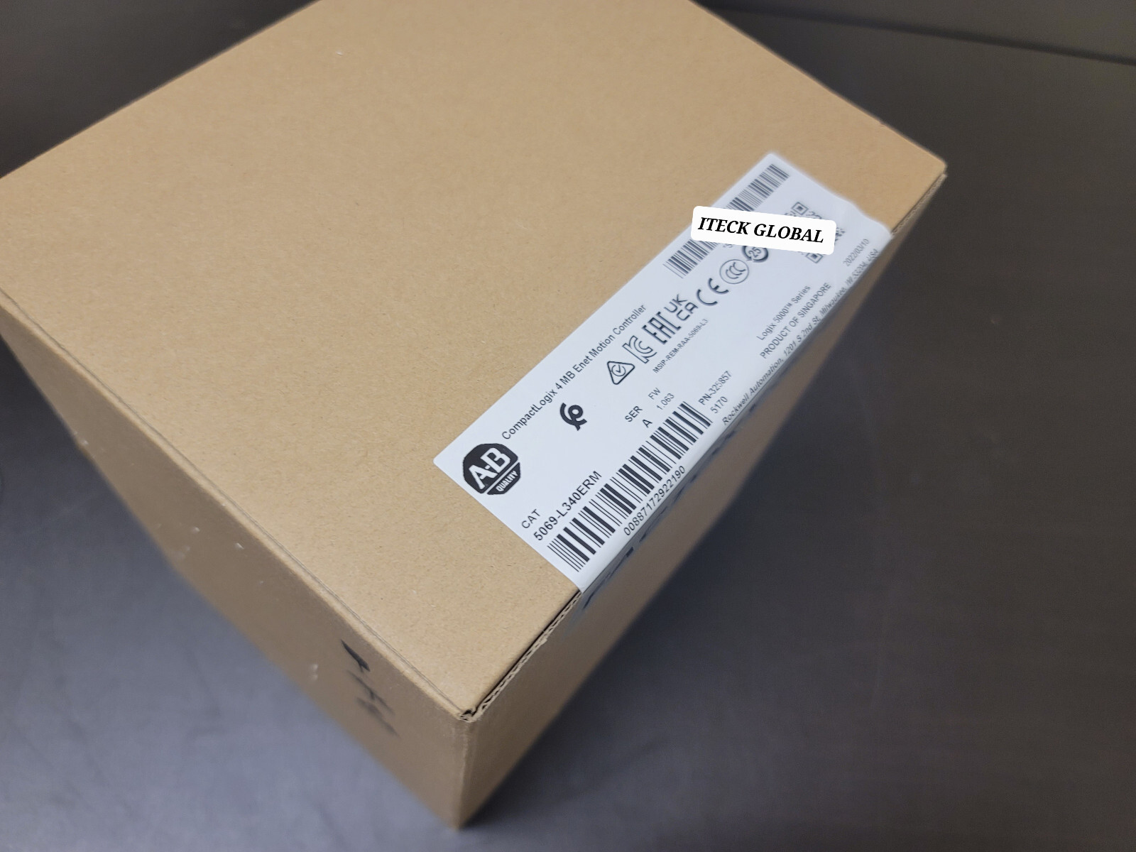 Allen Bradly 5069-L340ERM Series A CompactLogix 5380 Controller Factory Sealed