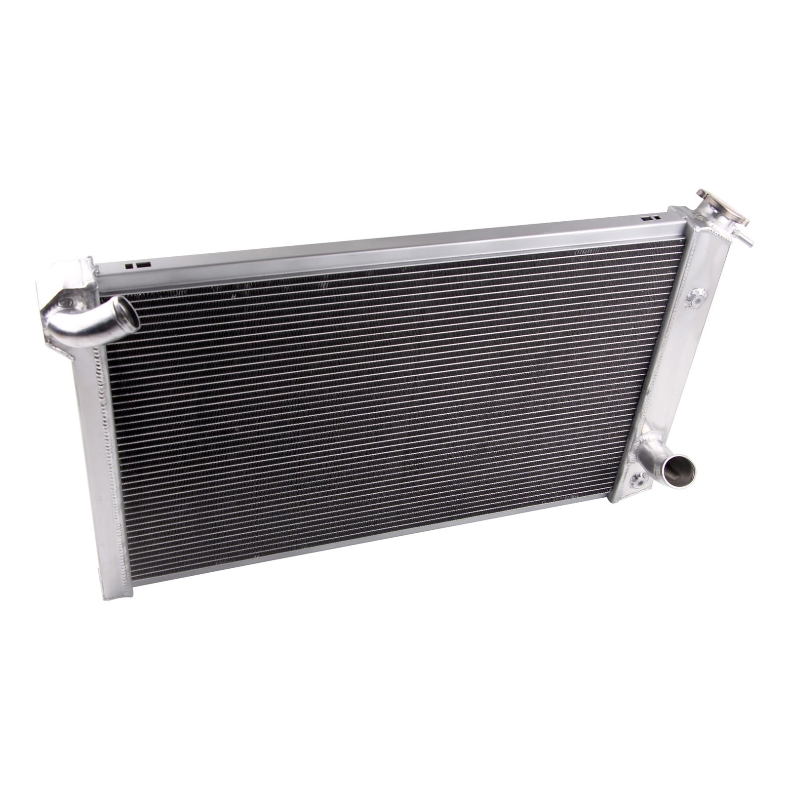 3 Row Aluminum Radiator 1973-1976 Corvette Stingray C3 5.7L 7.4L V8 Polished