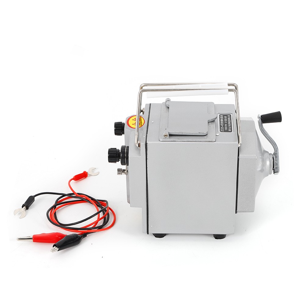Hand-Crank Megohmmeter 1000V Insulation Resistance Tester 0–1000 MΩ Alloy