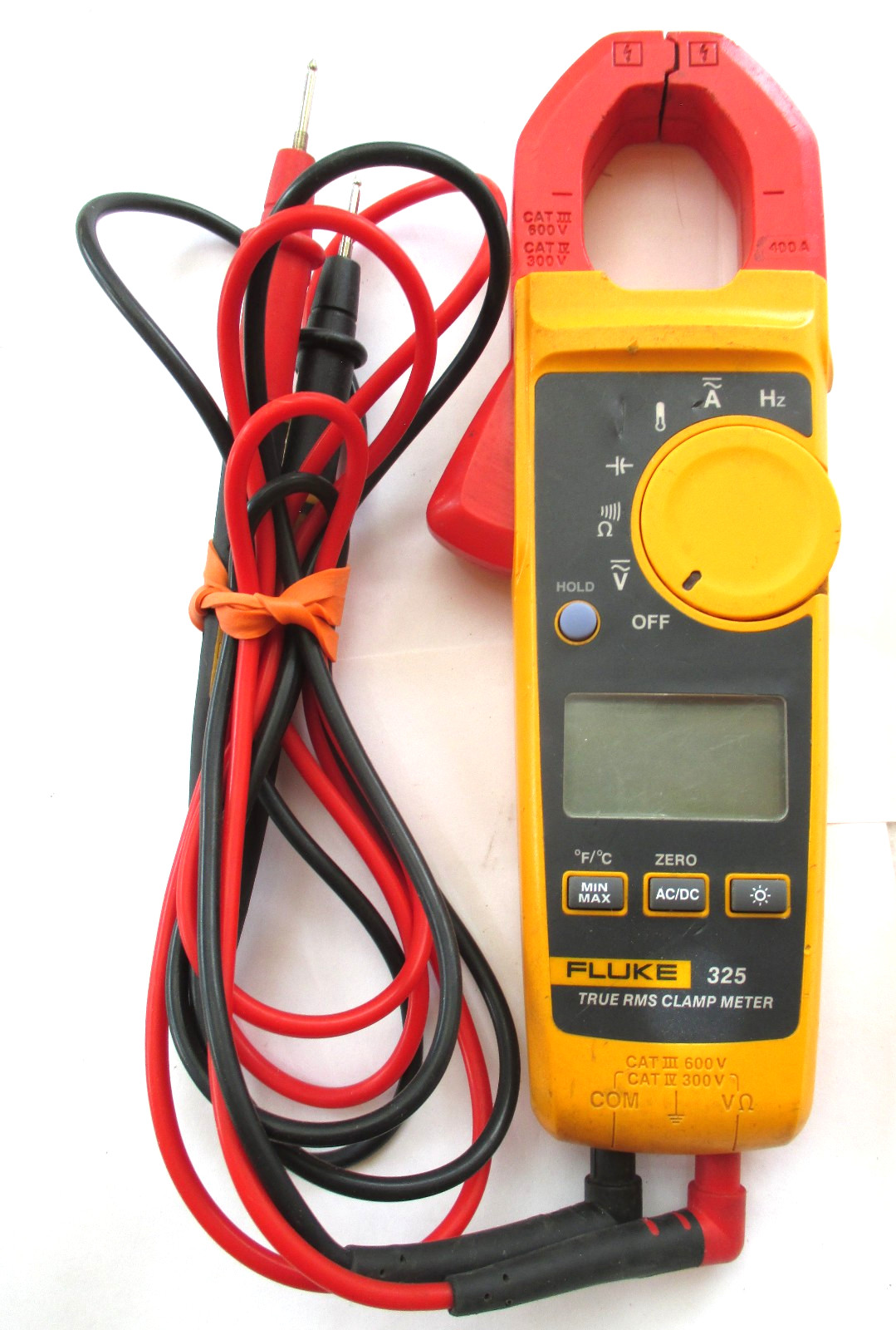 Fluke 325 True RMS Clamp Meter with Leads
