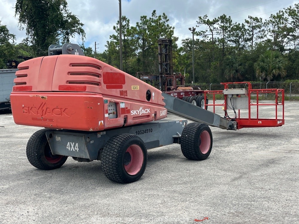 2016 Skyjack SJ40T 40′ 4WD Diesel Telescopic Boom Lift Aerial Platform bidadoo