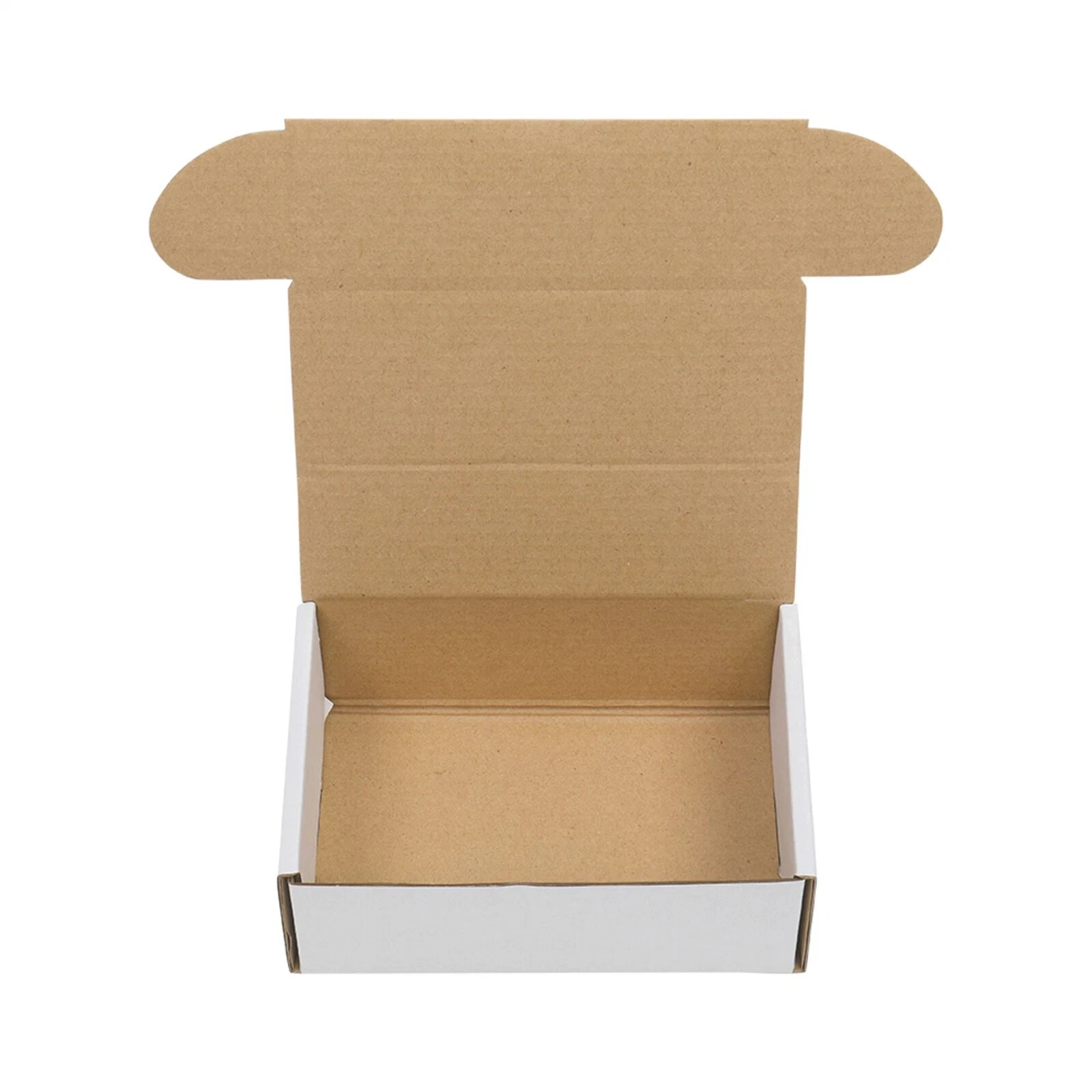 6x4x2” Shipping Boxes 50 Pack White Corrugated Cardboard Box Mailer Paper Boxes