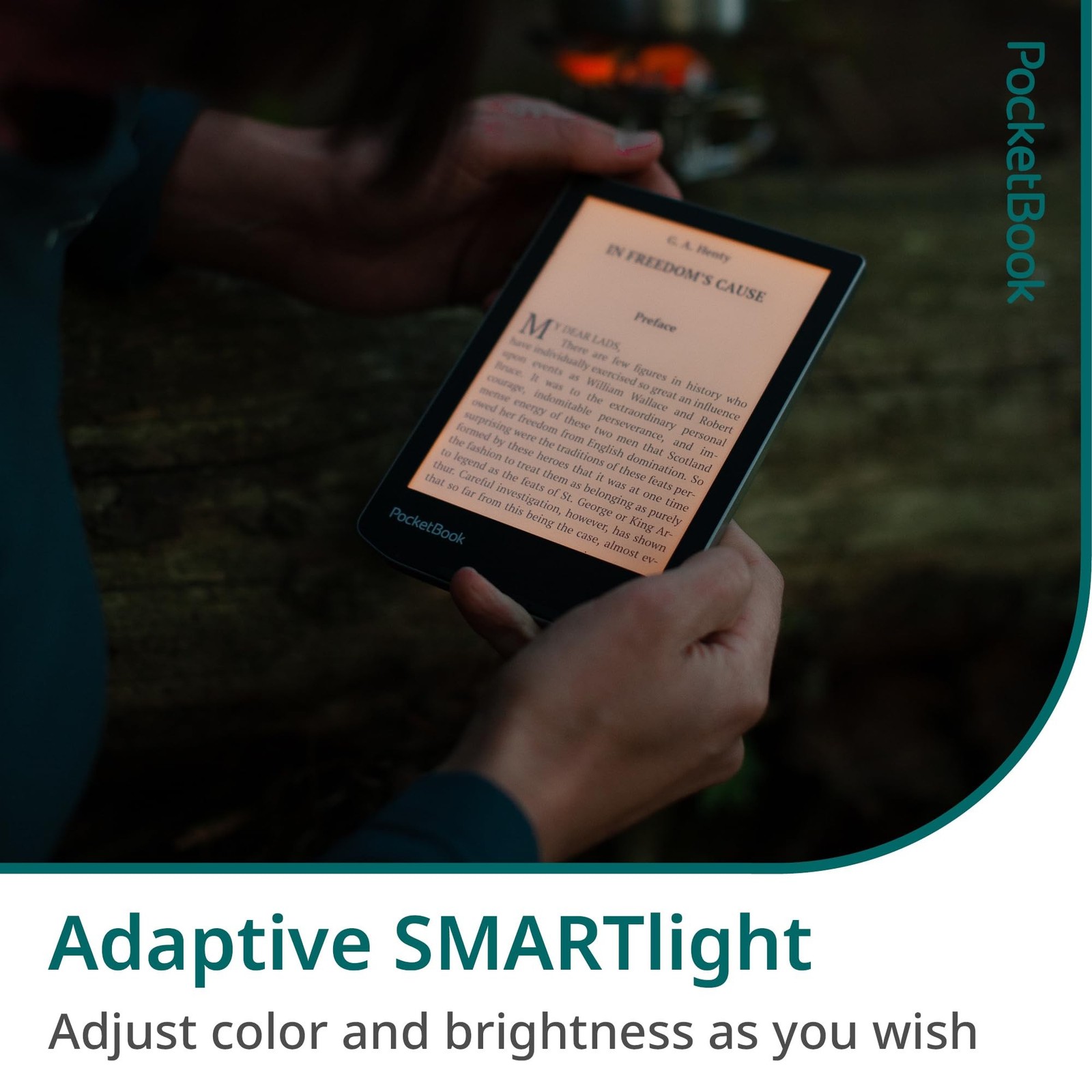 PocketBook Verse E-Reader | Eye-Friendly 6» E-Ink Carta™ HD Touchscreen |