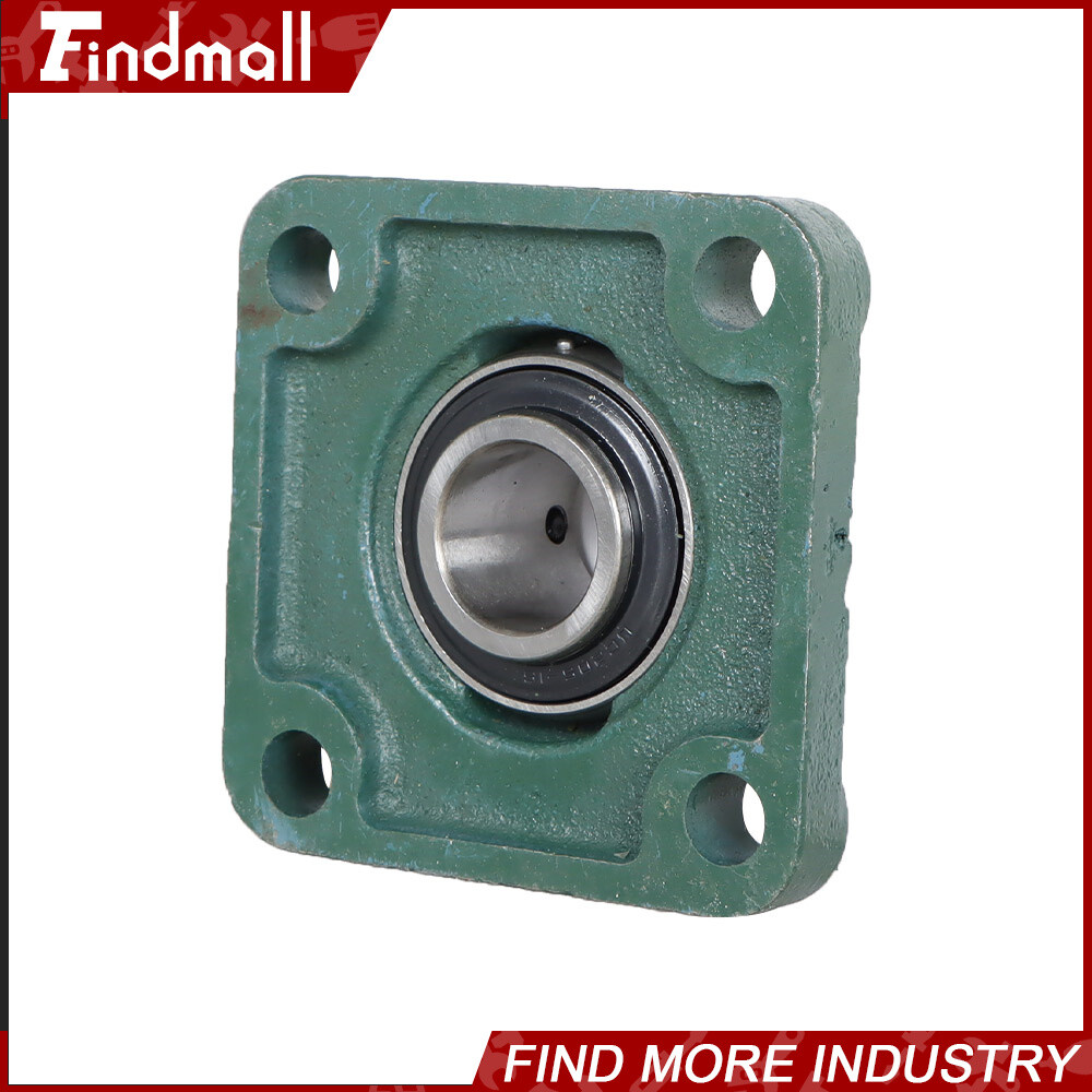 4 PCS UCF205-16 Solid Base Pillow Block Flange Bearing 1″ Bore 4 Bolt