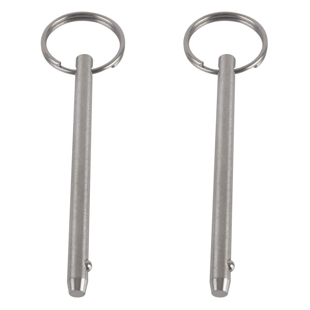 4 Pack Quick Release Pin, Diameter 1/4″6.3mm, Overall Length 3.75″95mm, Usabl…
