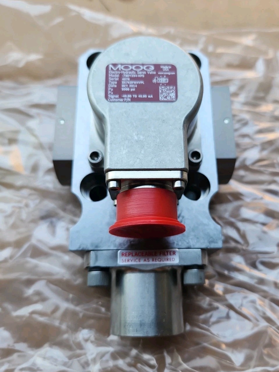 MOOG -730Y234-HP5 SERVO VALVE