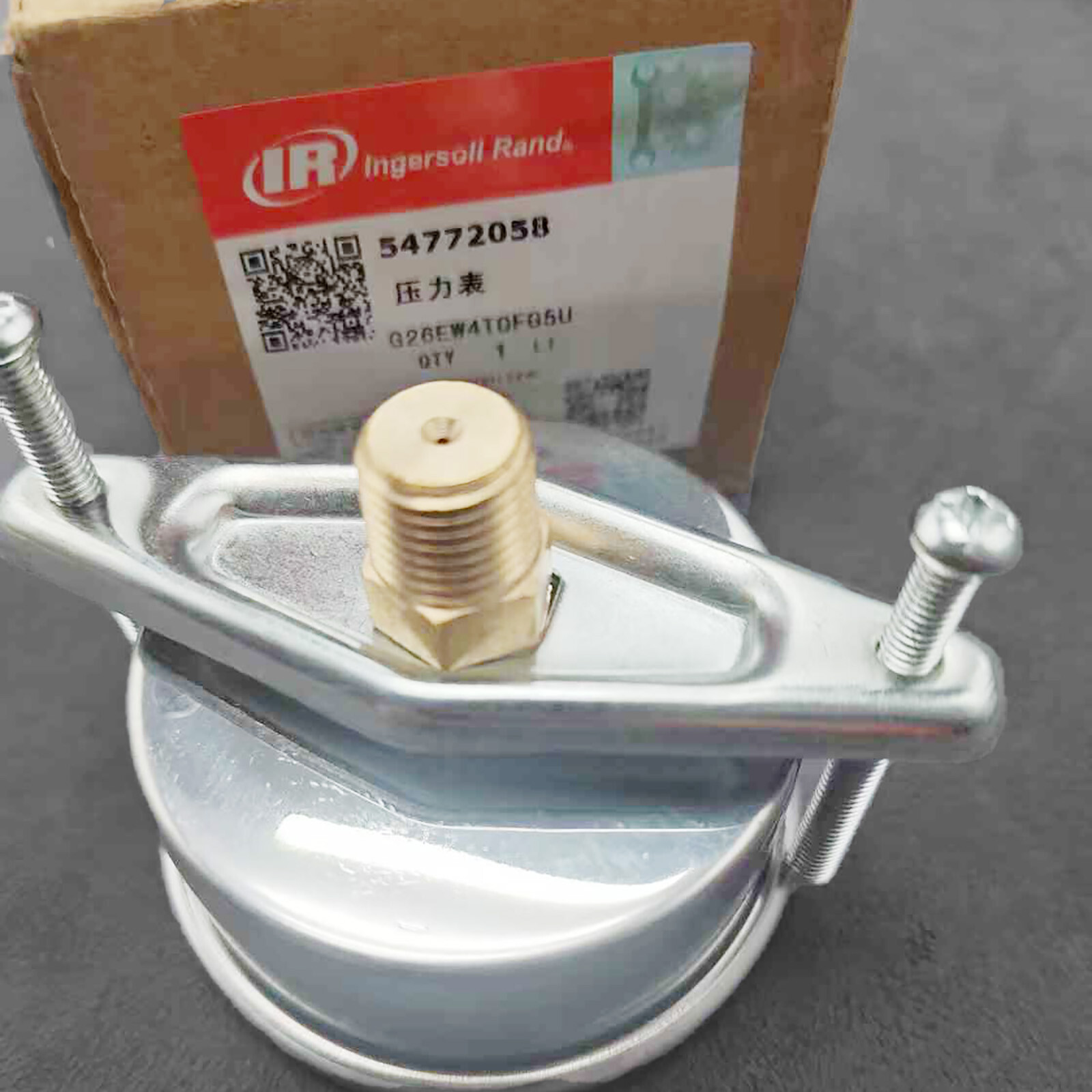 New Pressure Gauge Panel Mount IR 54772058 for INGERSOLL RAND Air Compressor