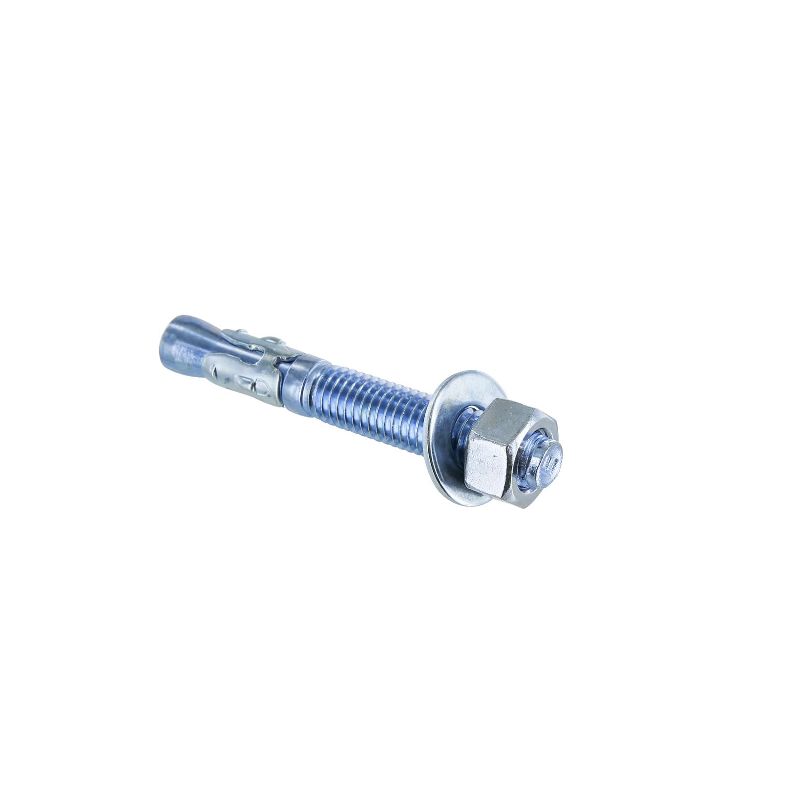Conquest 1/2 x 3-3/4 Zinc Plated Wedge Anchors (Box of 25) – High Performance Co