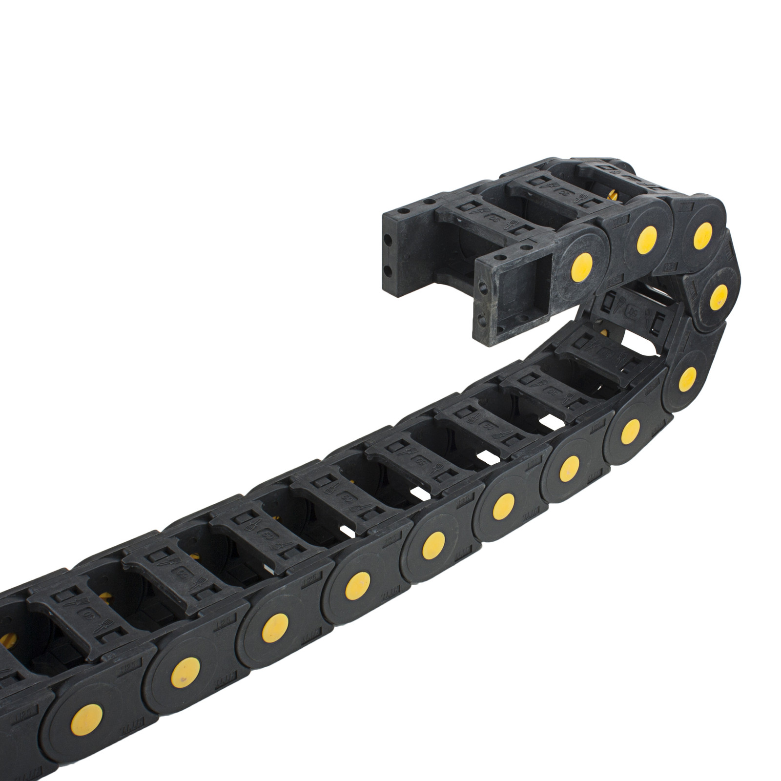 R55 39″x0.98″x2″ Open Type Cable Drag Chain Wire Carrier for CNC 3D Printer